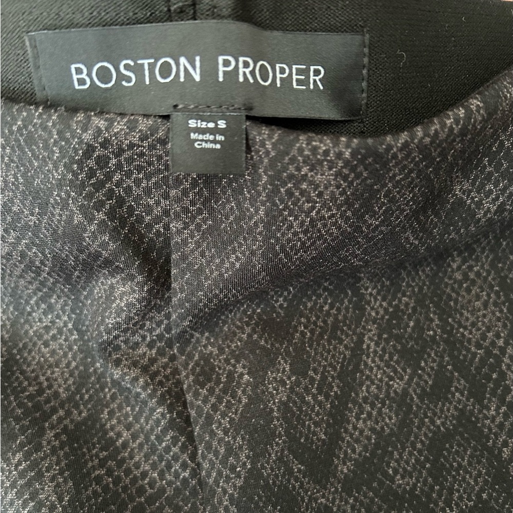 Boston Proper Python Ponte Black/Leggings (NEW without Tag) - Picture 3 of 11